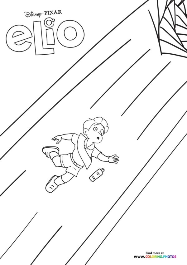 Elio Flying Through Space
