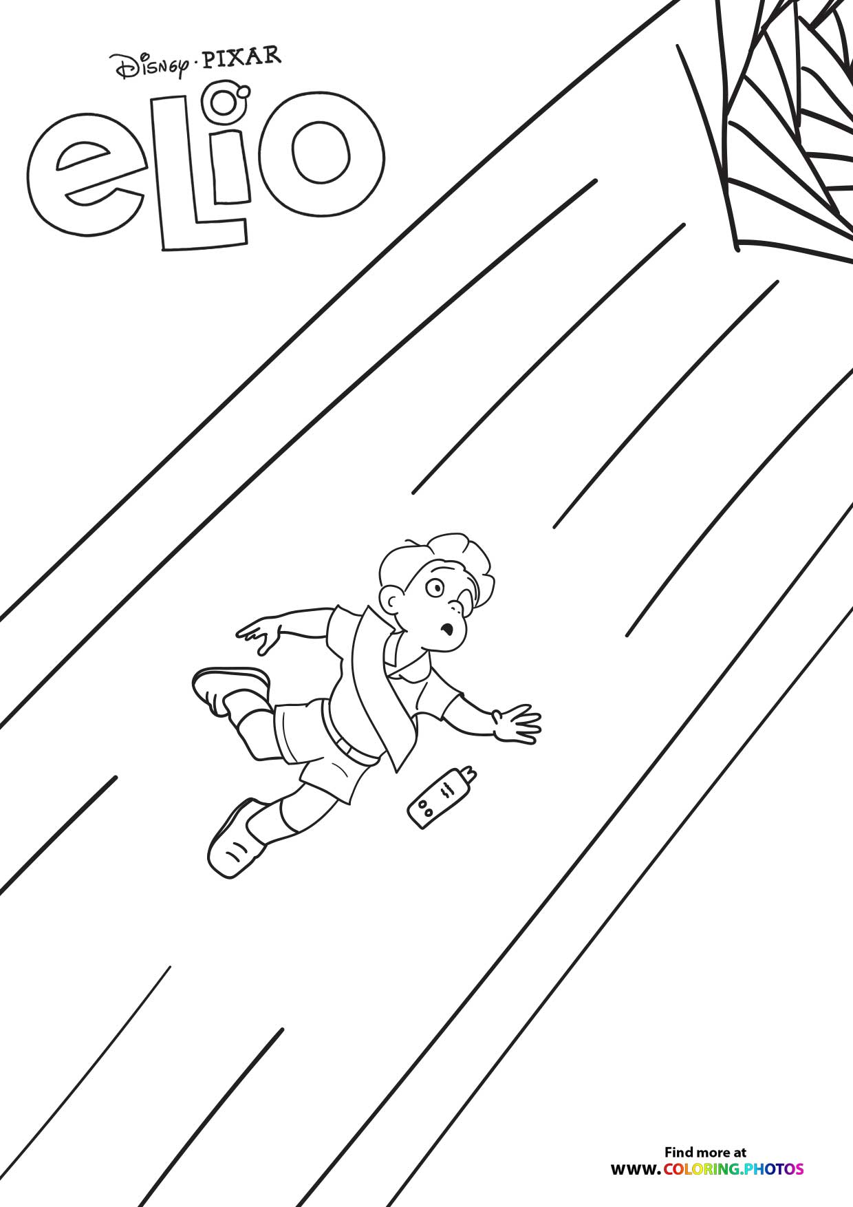 Elio Flying Through Space