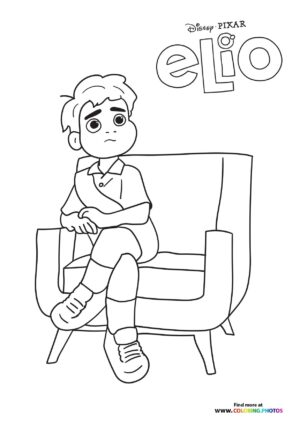 Elio Sitting on a Chair
