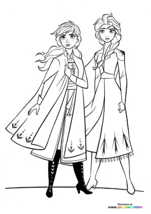 Anna and Elsa Together