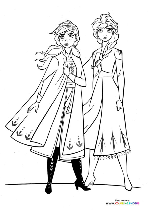 Anna and Elsa Together
