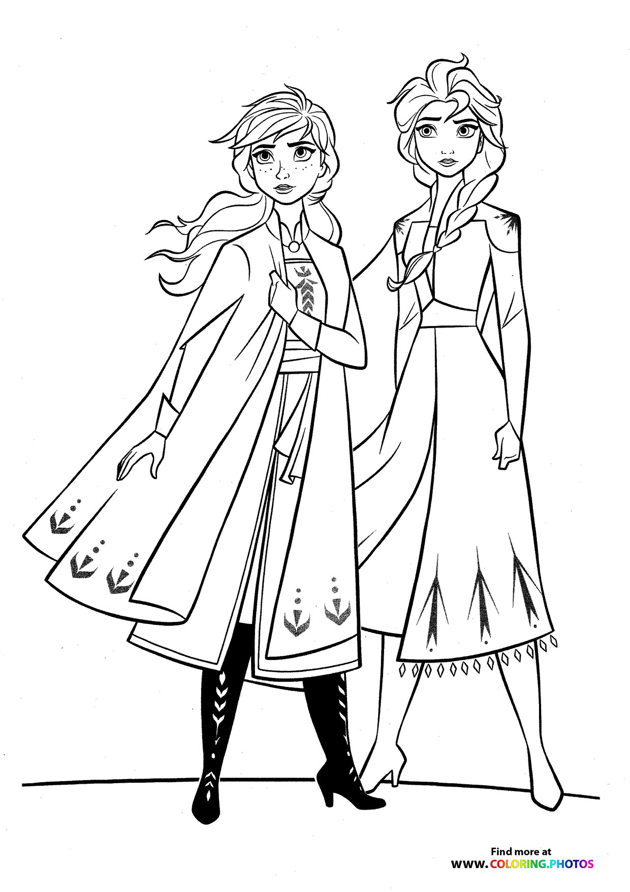 Anna and Elsa Together