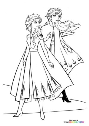 Elsa and Anna Together