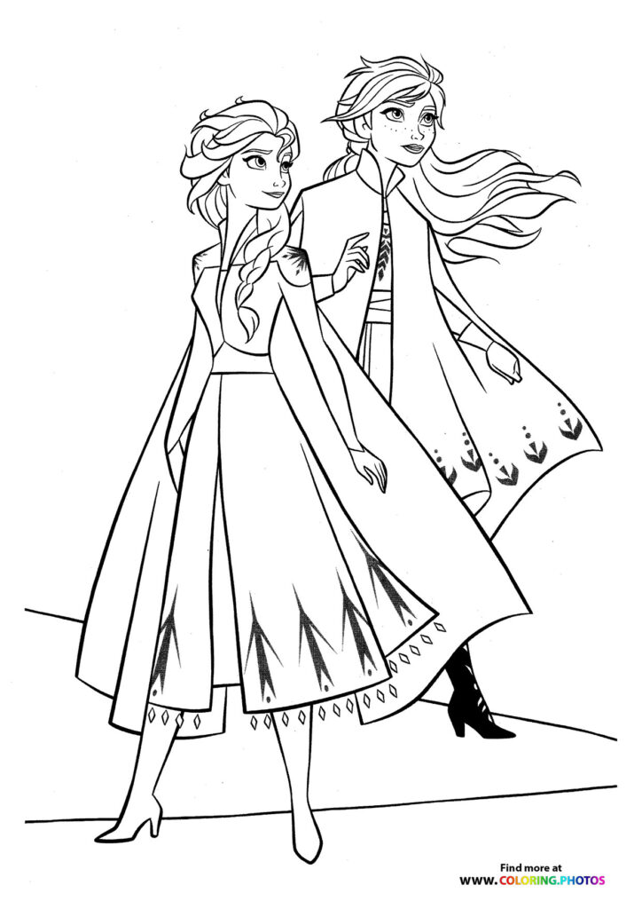 Elsa and Anna Together