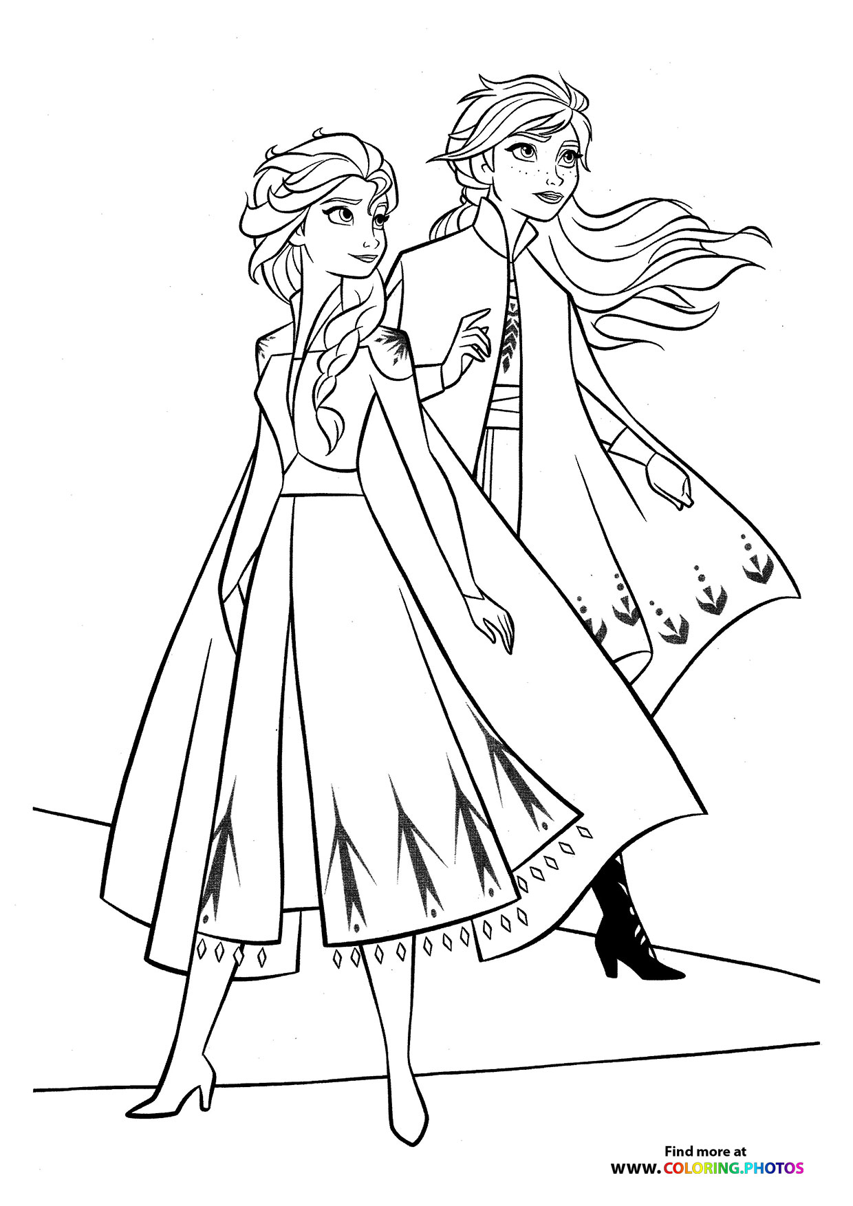 Elsa and Anna Together