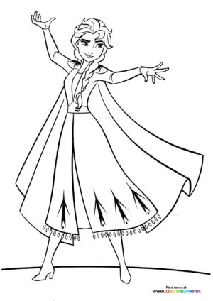 Elsa smiling
