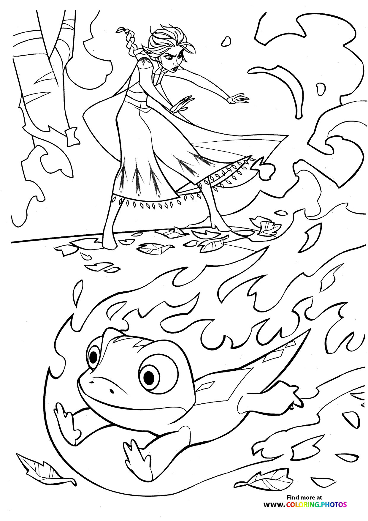 Elsa with Bruni
