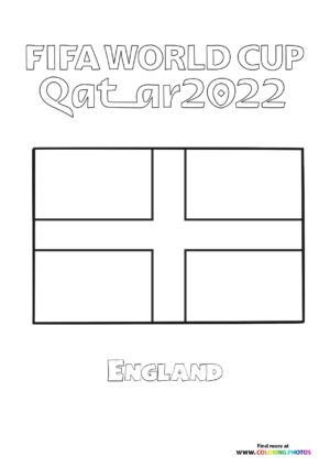 England World Cup flag