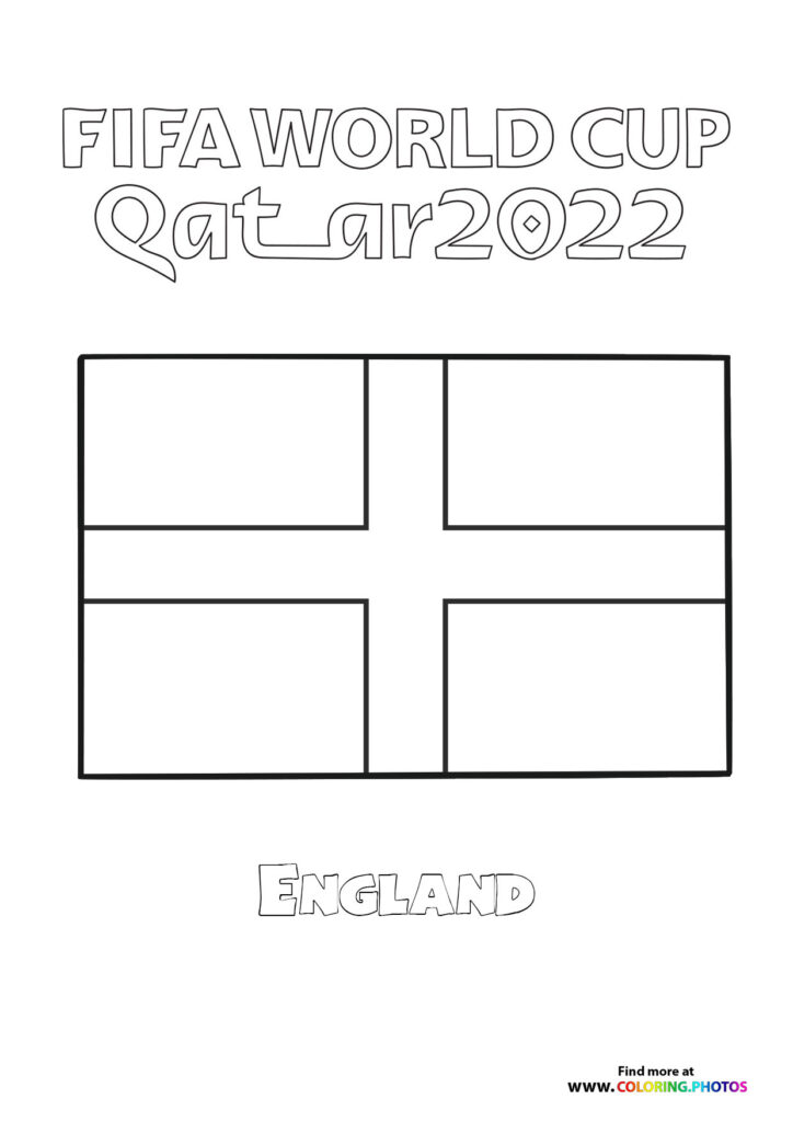 England World Cup flag