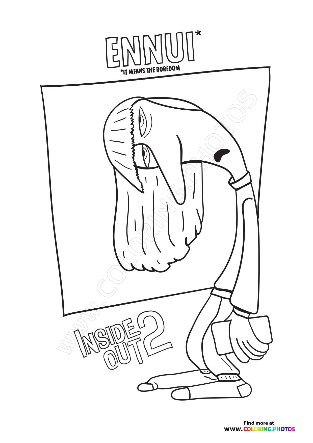 Ennui from Inside Out 2