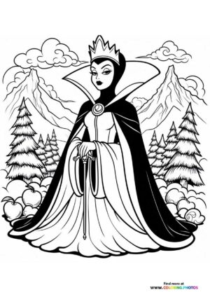 Evil Queen in the Mountains