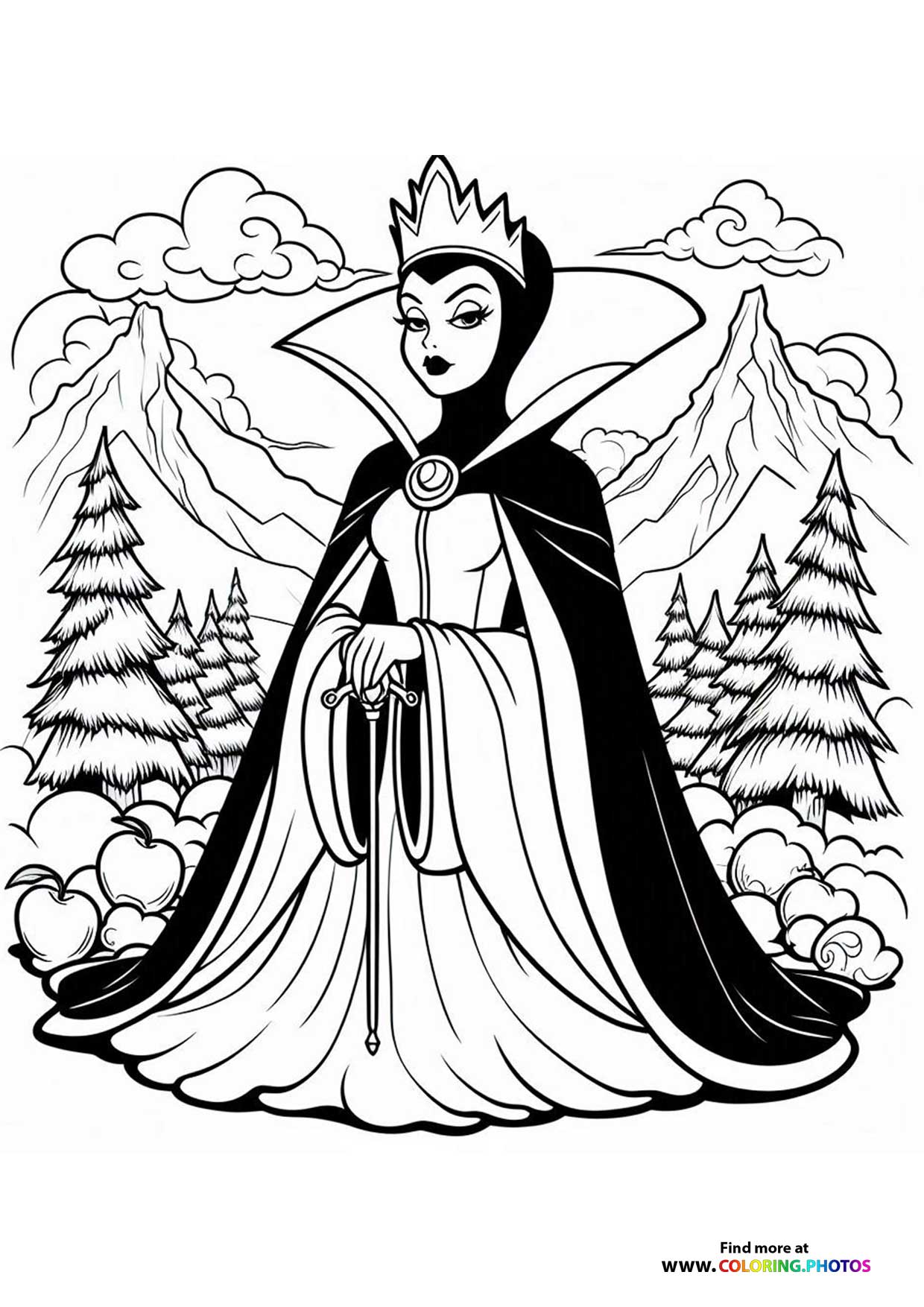 Evil Queen in the Mountains