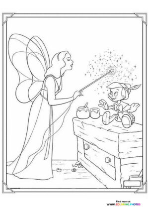 Blue Fairy & Pinocchio's Magic Wish