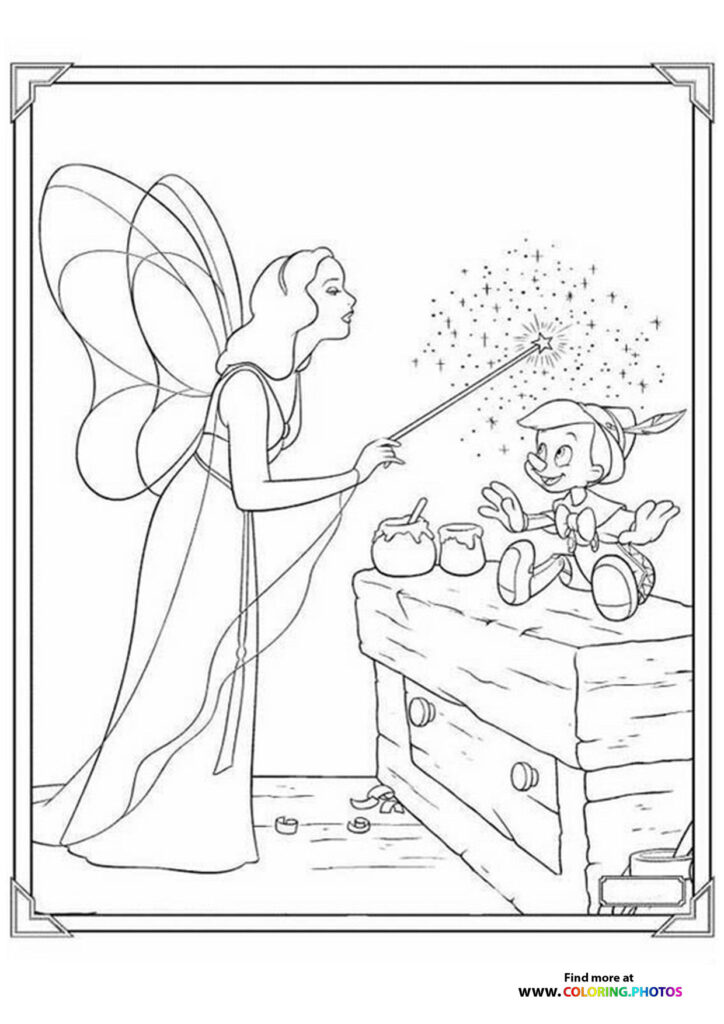 Blue Fairy & Pinocchio's Magic Wish