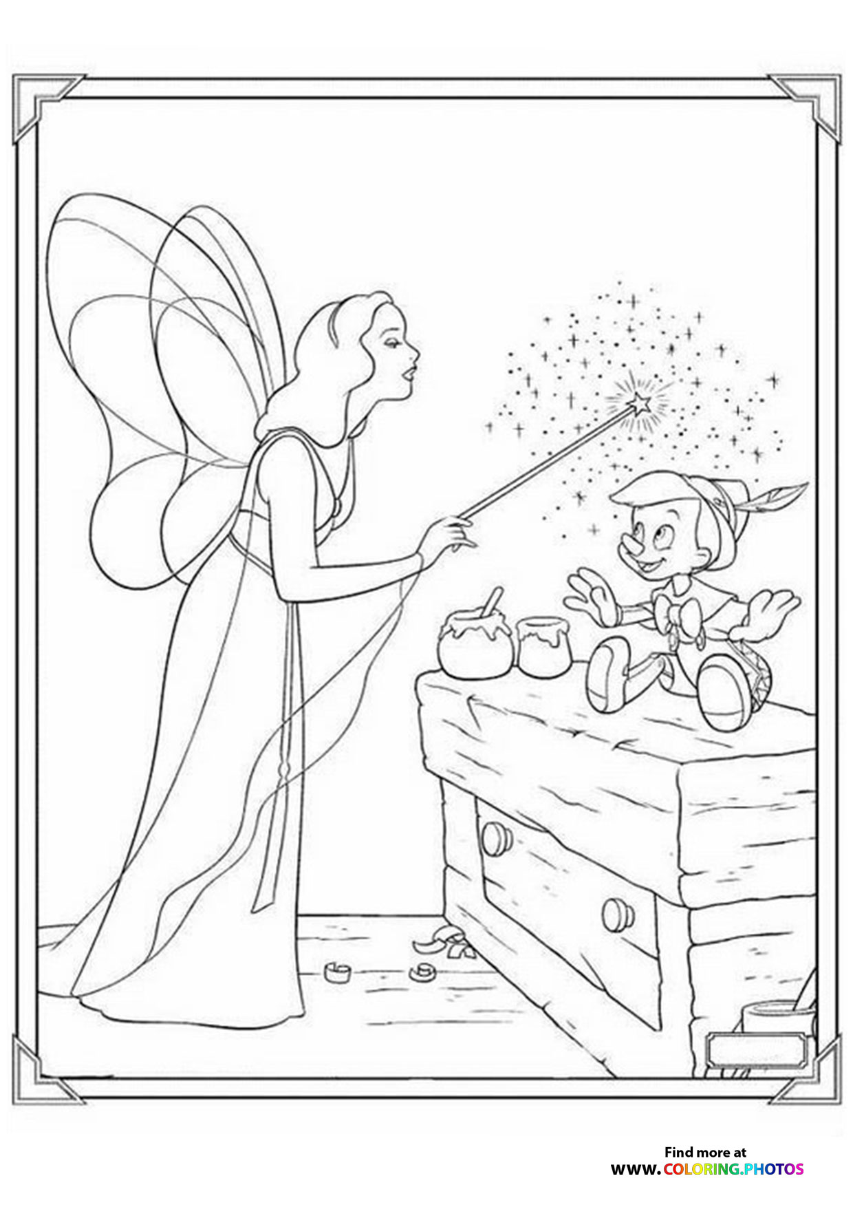 Blue Fairy & Pinocchio’s Magic Wish