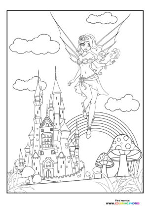 Fairy from castle