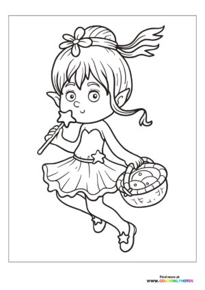 Fairy with basket