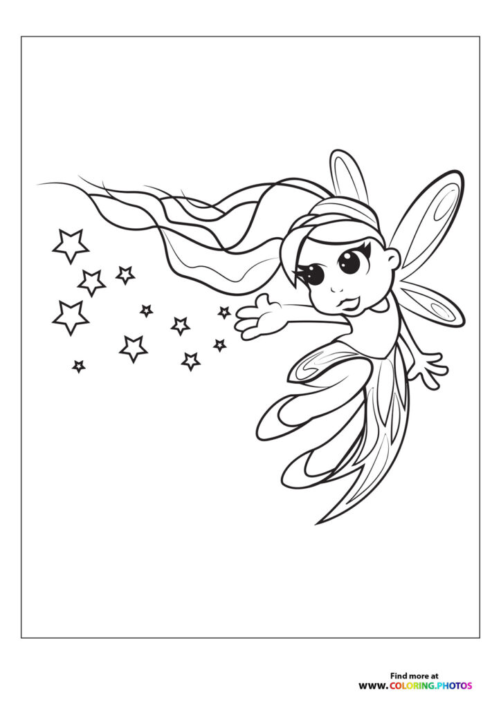Fairy with stars