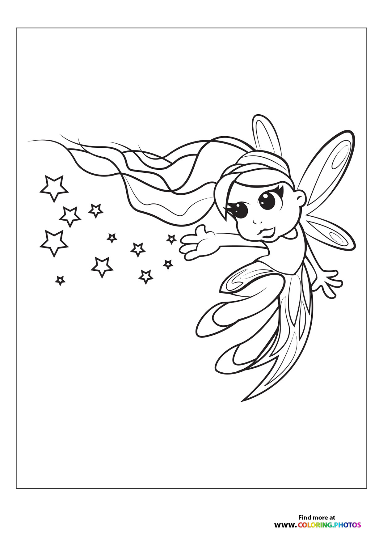 Fairy with stars