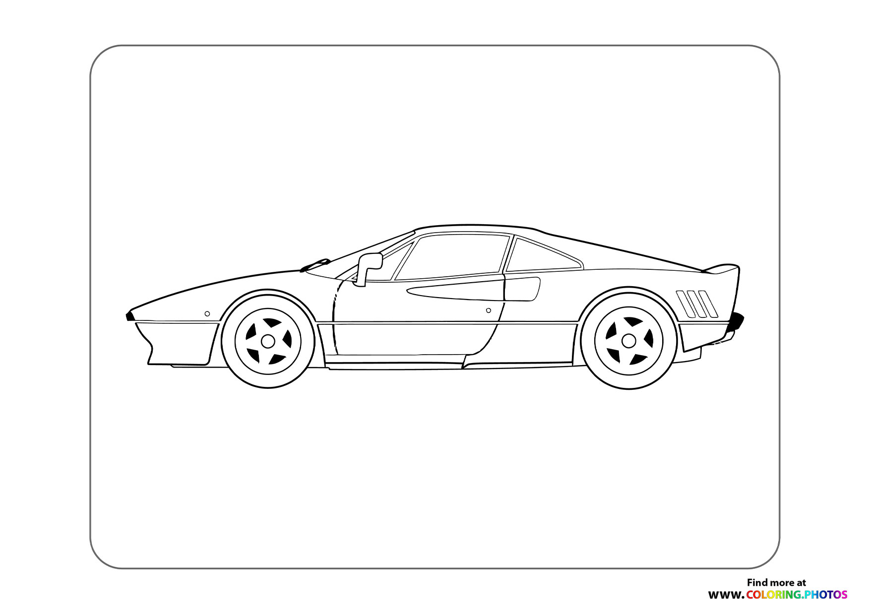 Ferrari 288 GTO car