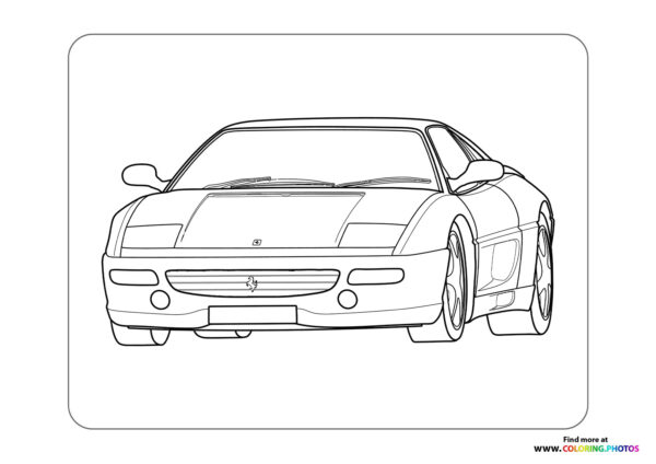 Ferrari 348 car