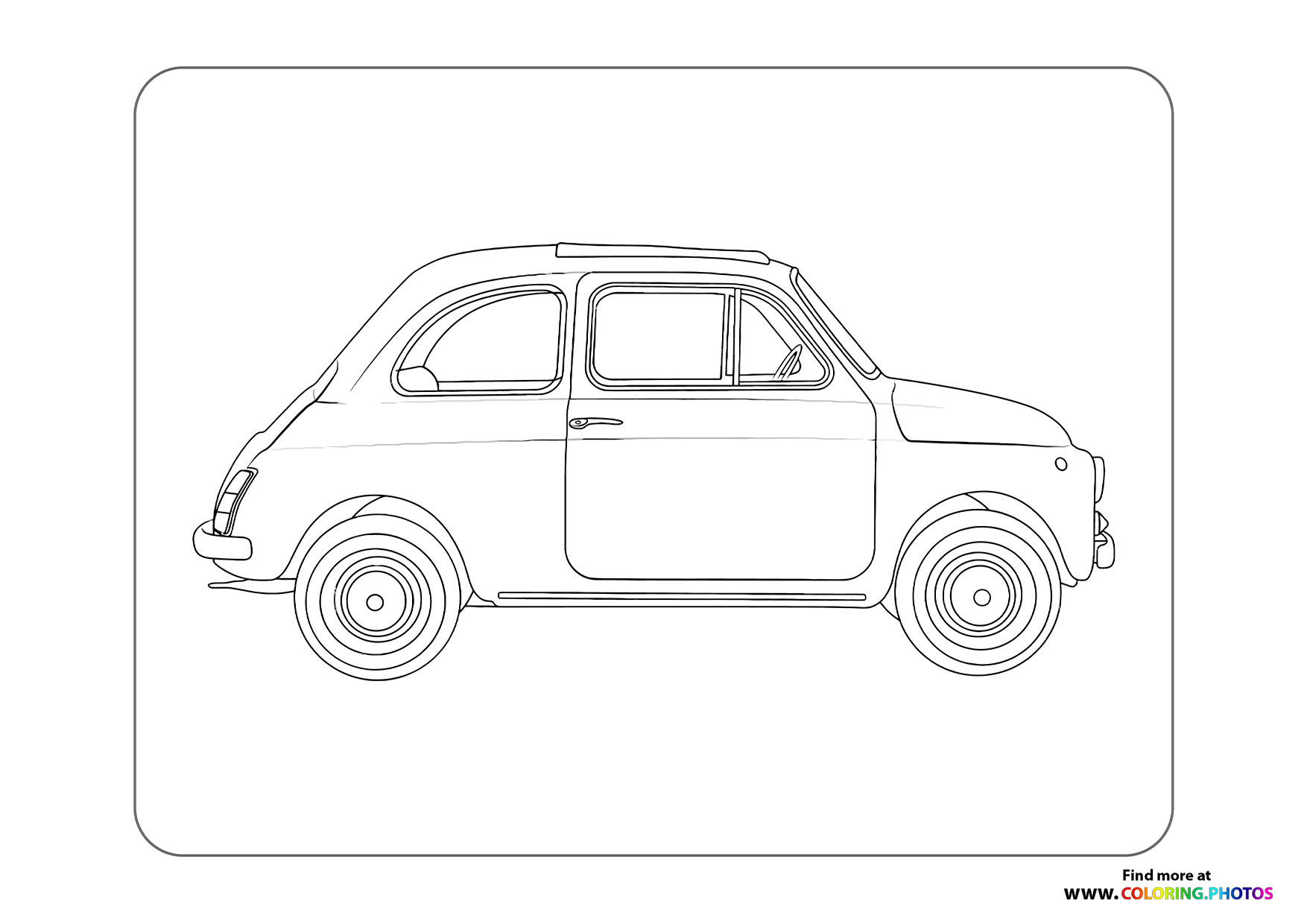 Fiat 500 car