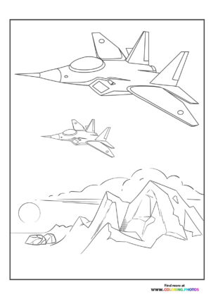 Fighter jet