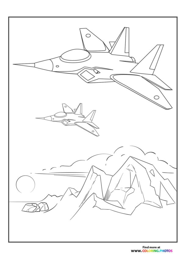 Fighter jet