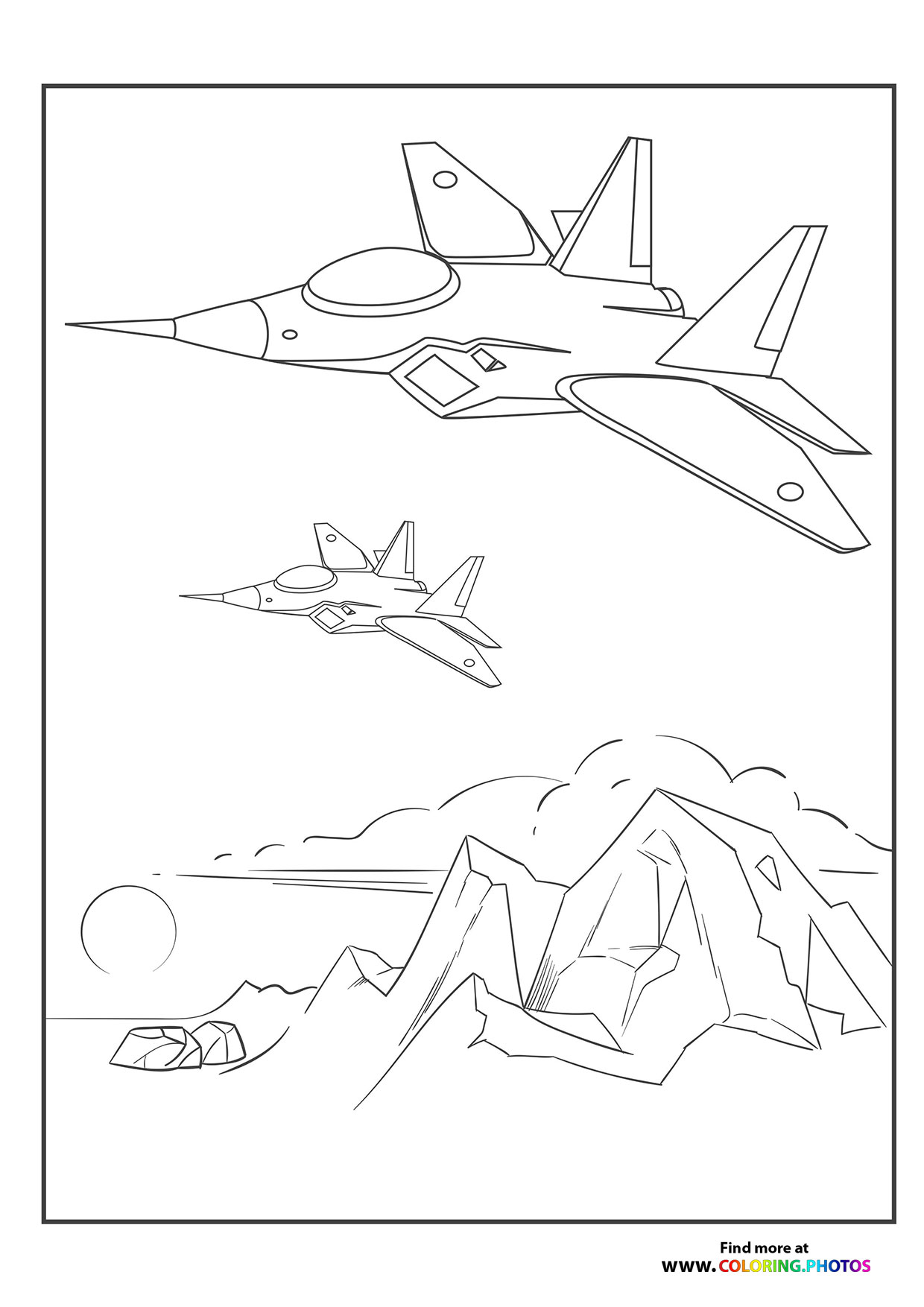 Fighter jet