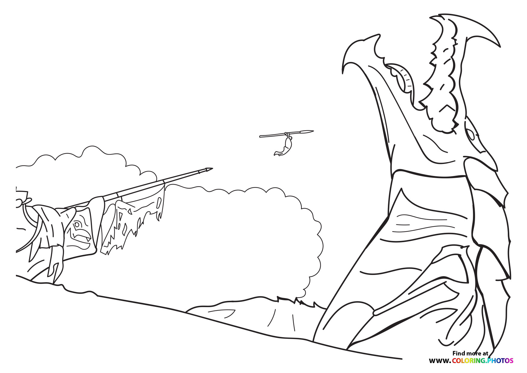 Fighting the Sea Beast