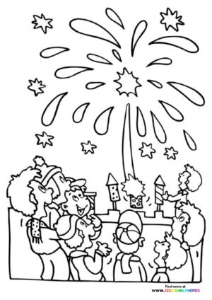 New Year's Eve Fireworks Celebration