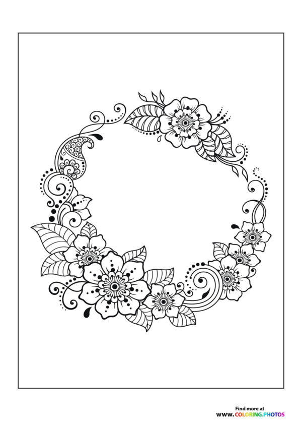 Flower circle