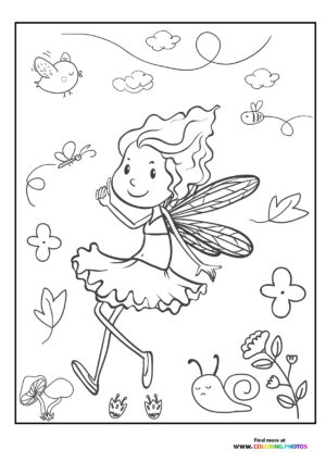 Flying fairy
