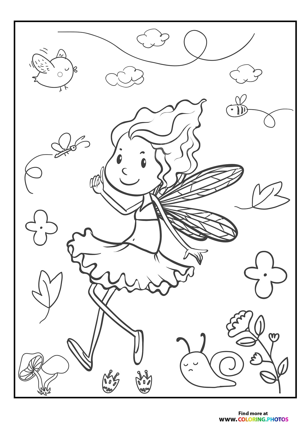 Flying fairy
