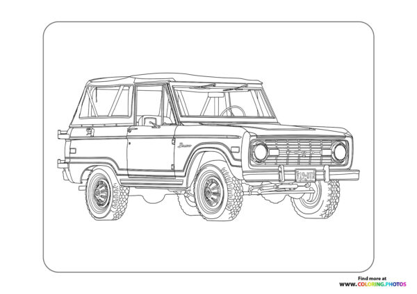 Ford Brosco car