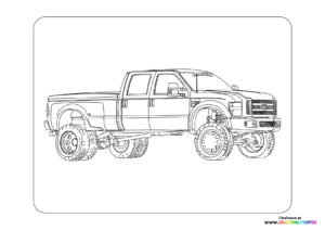 Ford F350 car