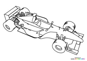 Formula 1 race car