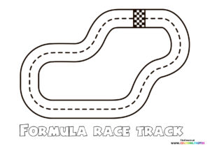 Formula 1 race track