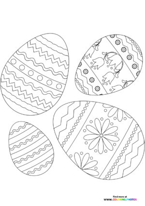 Decorated Easter Eggs