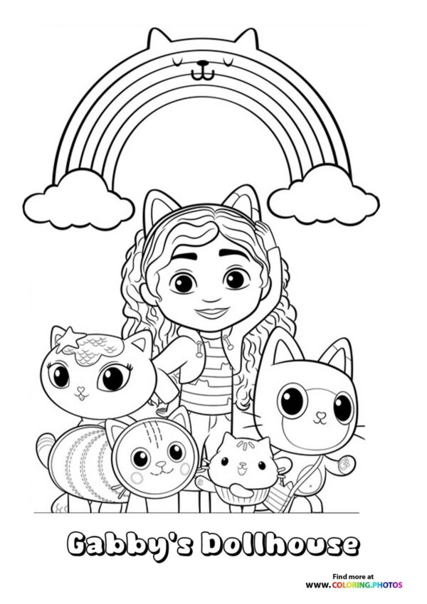 Gabby and Her Cat Friends