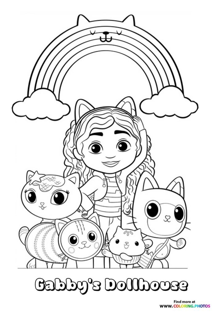 Gabby and Her Cat Friends