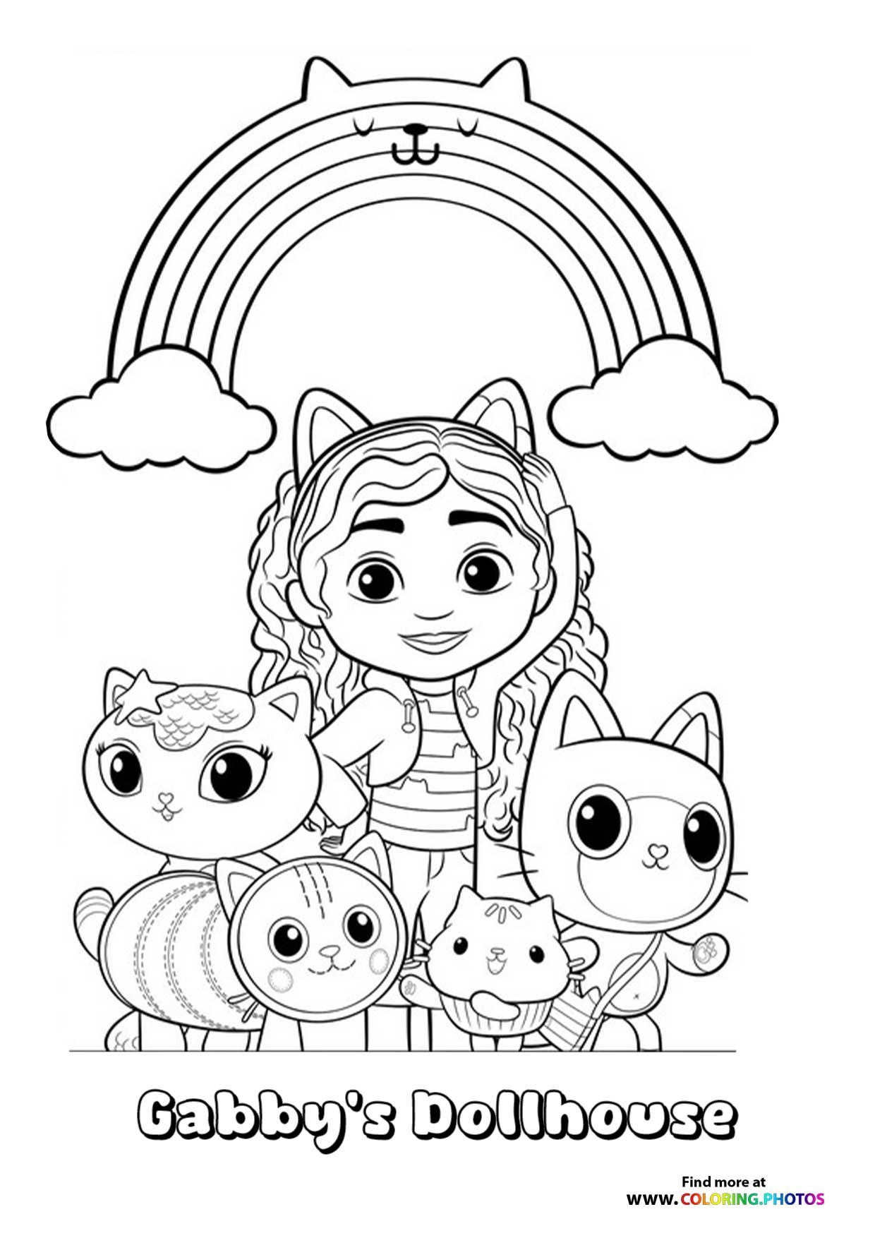 Gabby and Her Cat Friends