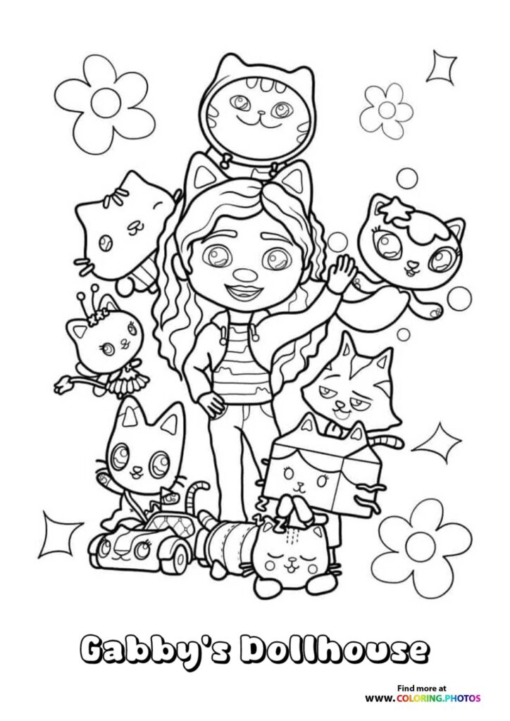 Gabby and Her Cat Friends
