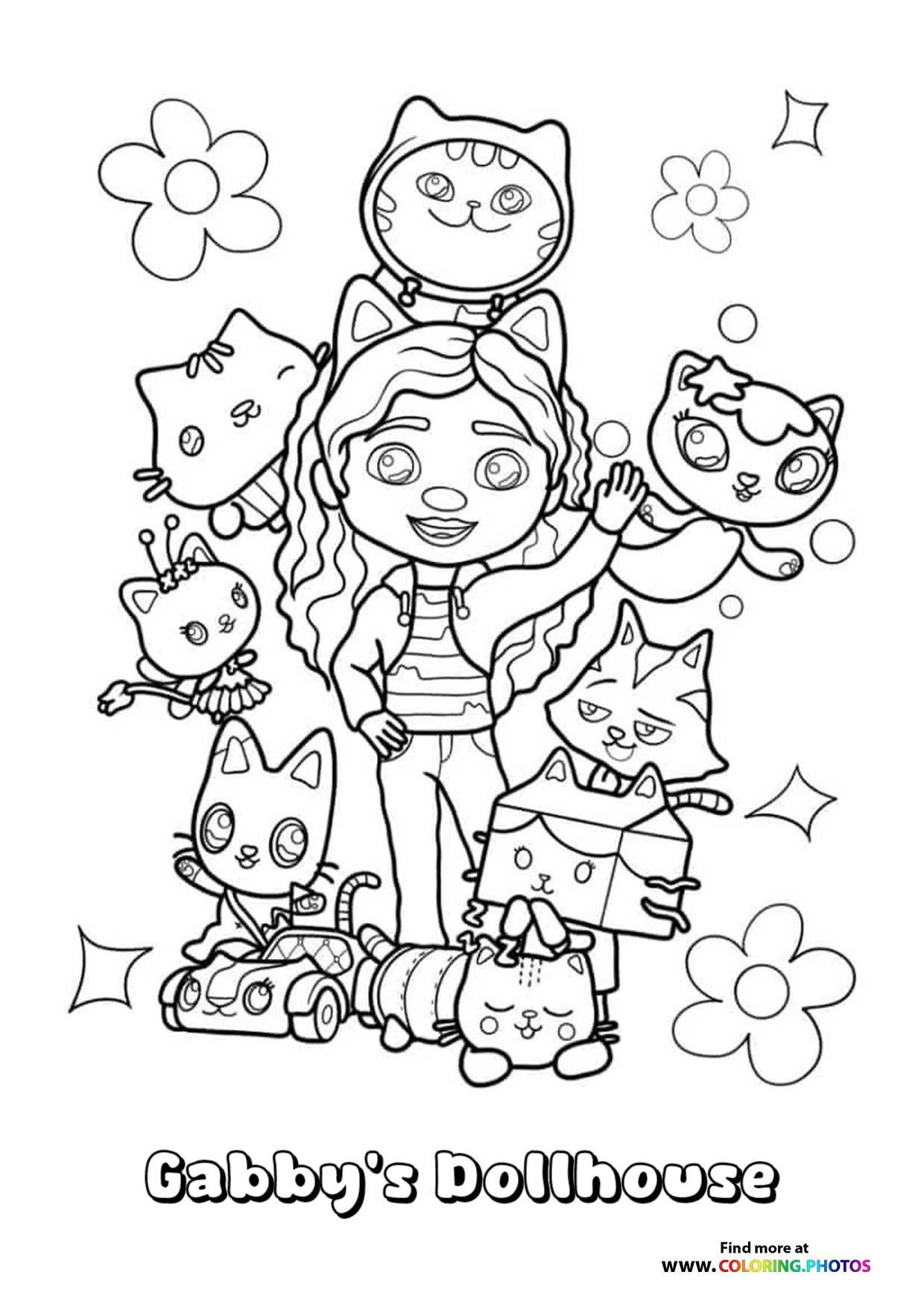 Gabby and Her Cat Friends