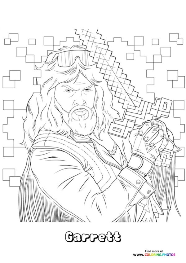 Barrett with Pickaxe