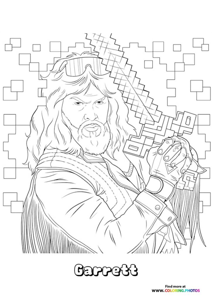 Barrett with Pickaxe