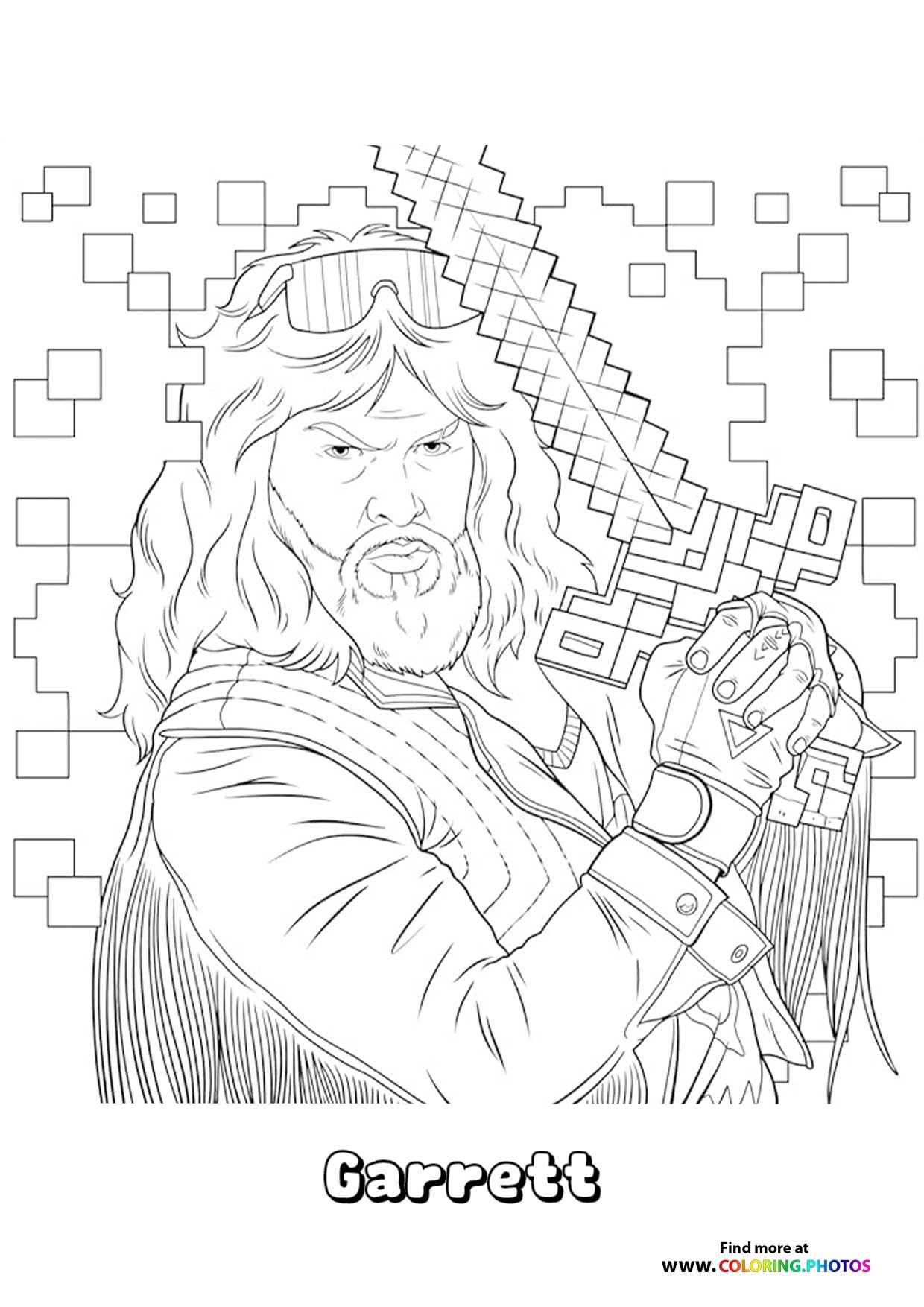 Barrett with Pickaxe