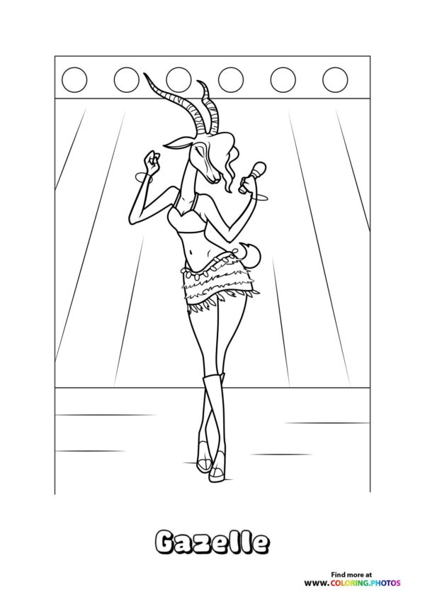 Gazelle on Stage
