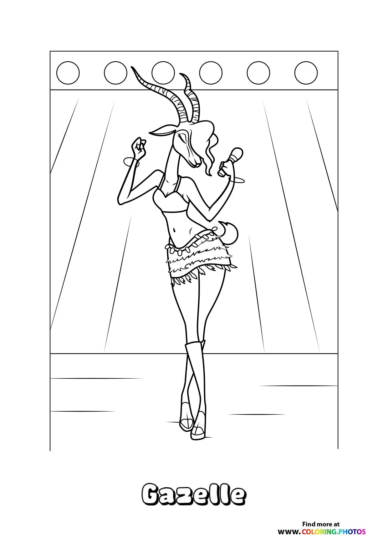 Gazelle on Stage