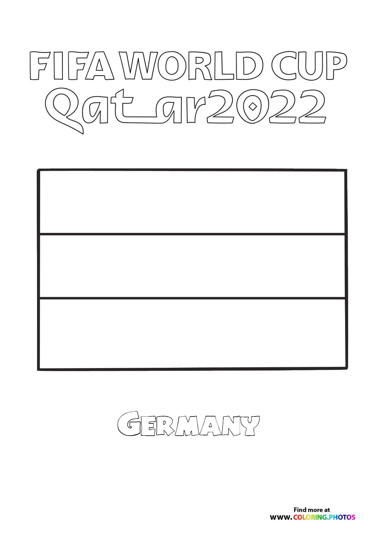Germany World Cup flag
